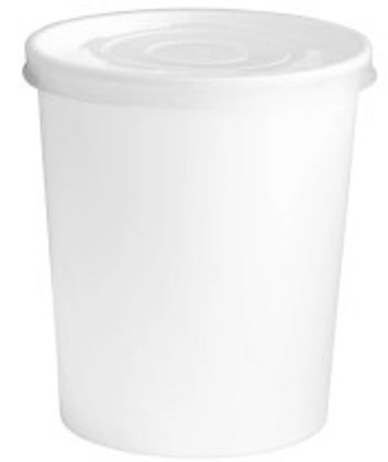 PYC-06RI 6 OZ Paper Frozen Yogurt / Food Cup (Retro-Inspired Print)