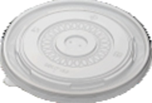 PYCL-102 Flat Lid For 12 OZ Paper Frozen Yogurt / Food Cup