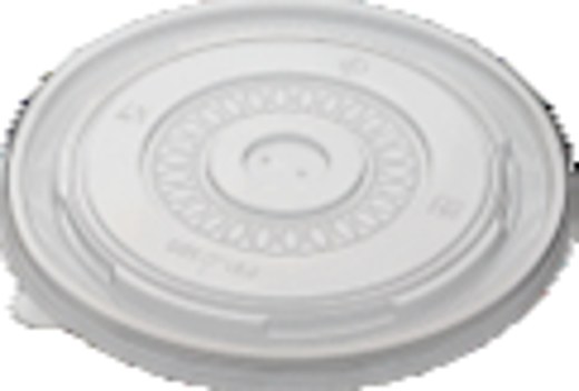 PYCL-112 Flat Lid For 16 OZ Paper Frozen Yogurt / Food Cup