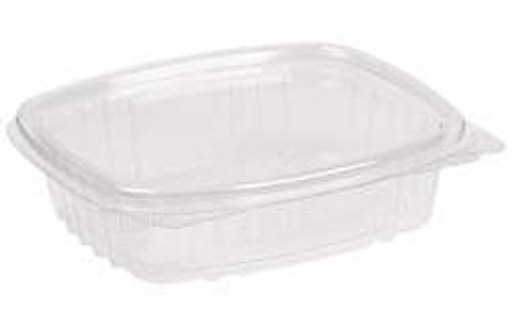 SZ-05 #5 PET Sushi Container With Lid 7.3"X5"X2"