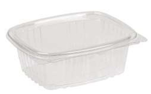 SZ-07 #7 PET Sushi Container With Lid 8.5"X5.4"X2"