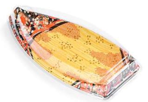 SZ-60 Round Sushi Tray With Lid 9.56"X2"